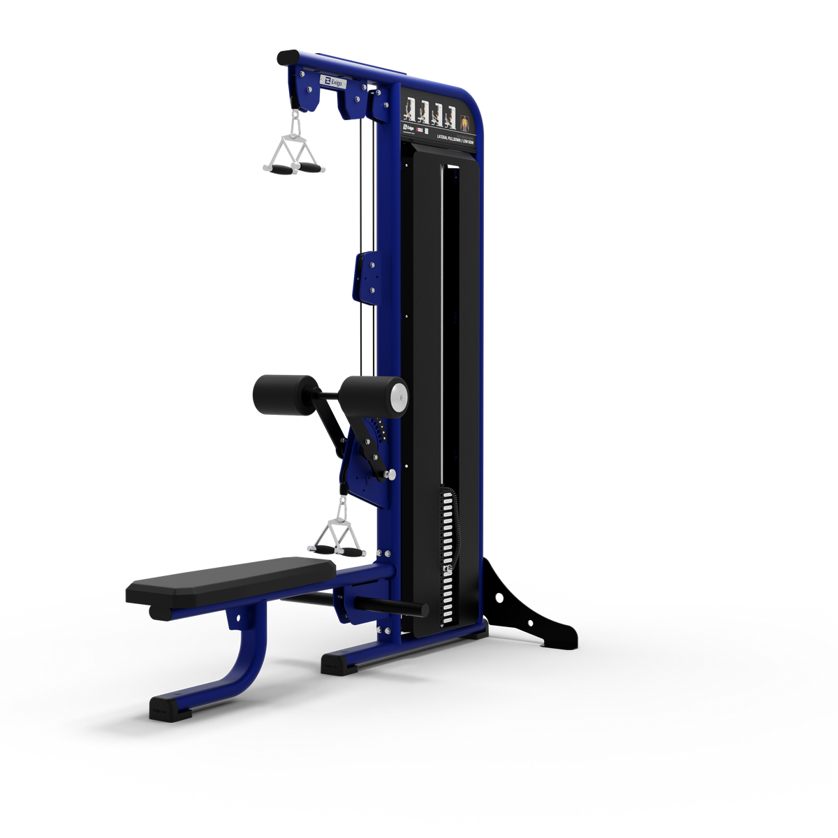 Lat Pull Low row
