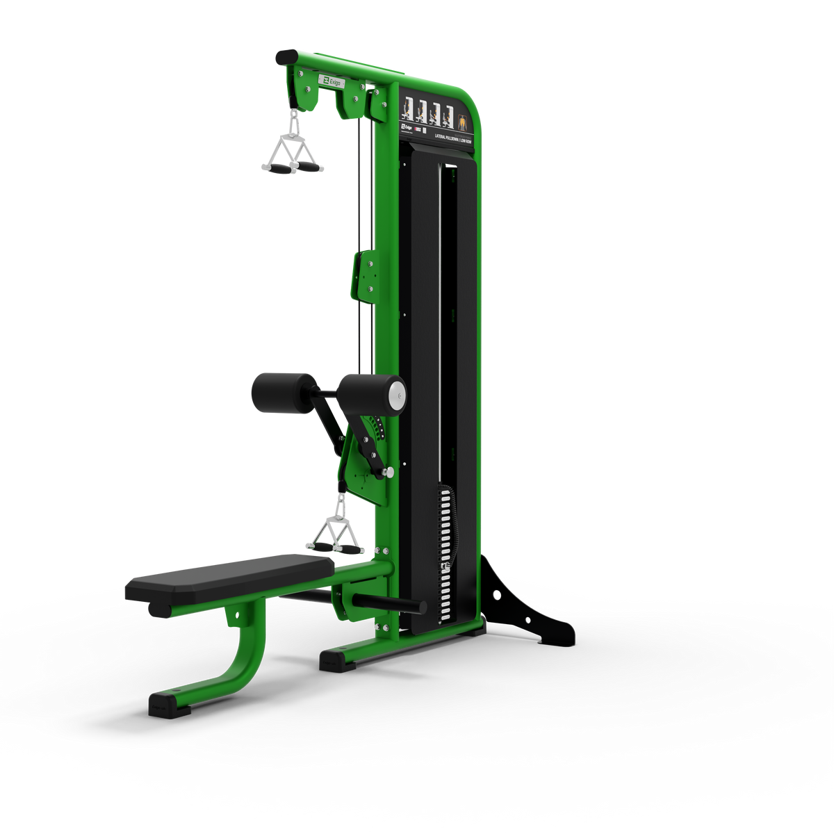 Lat Pull Low row