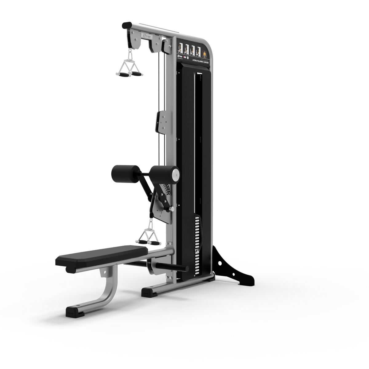 Lat Pull Low row