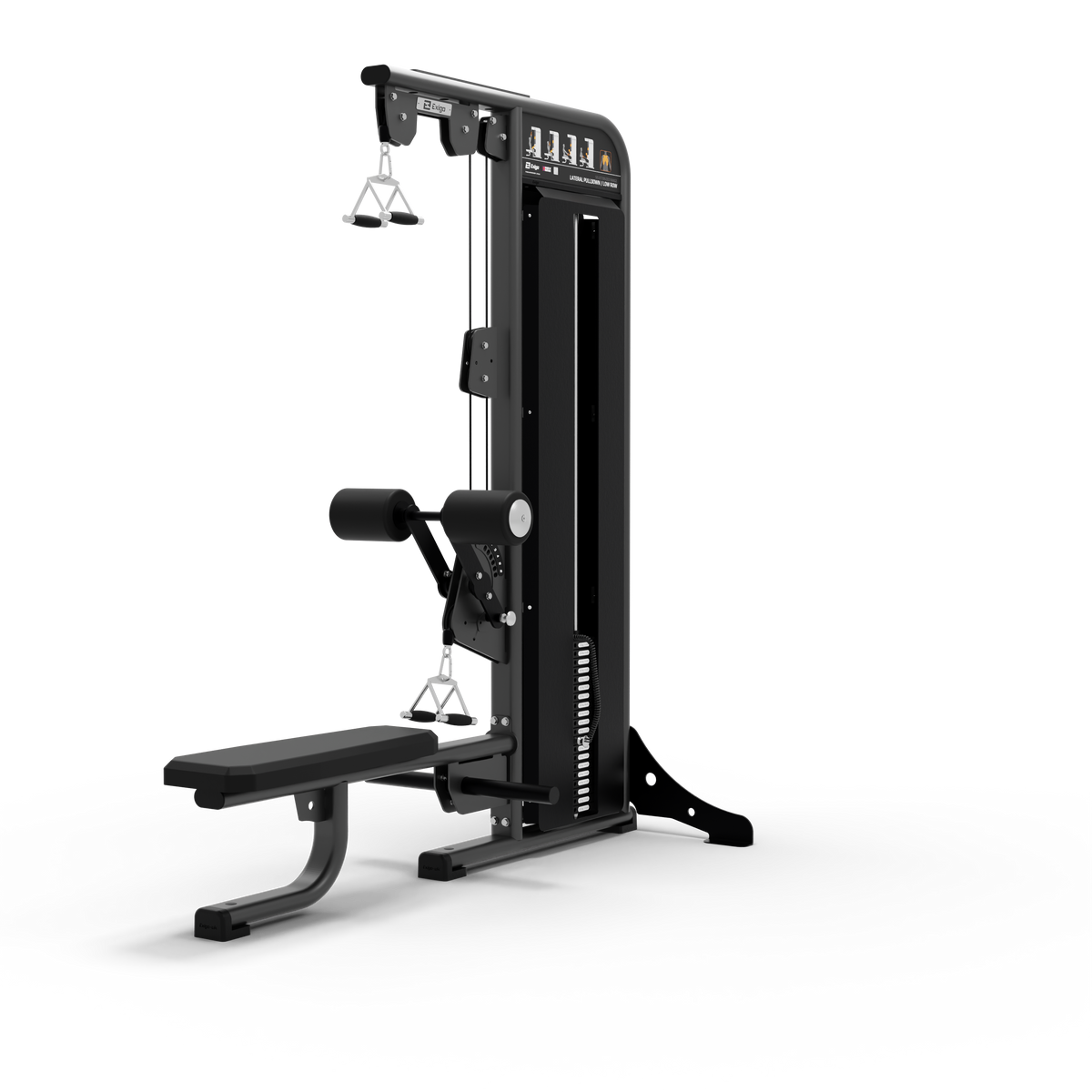 Lat Pull Low row