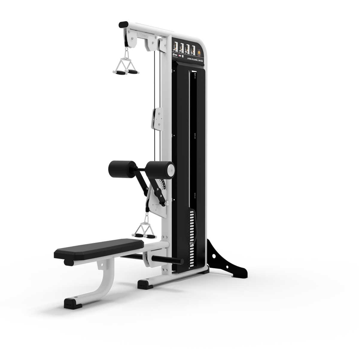 Lat Pull Low row
