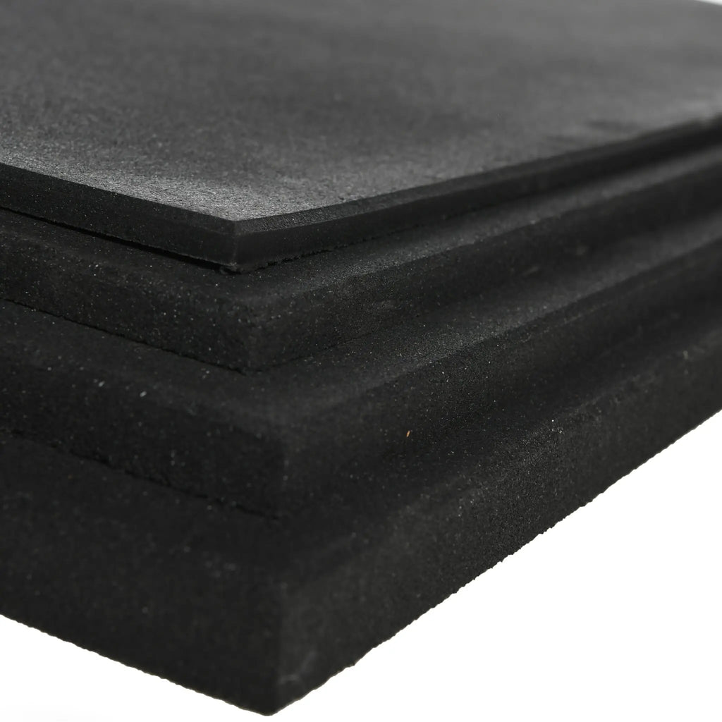 Gym Rubber Flooring Tiles 1m x 1m