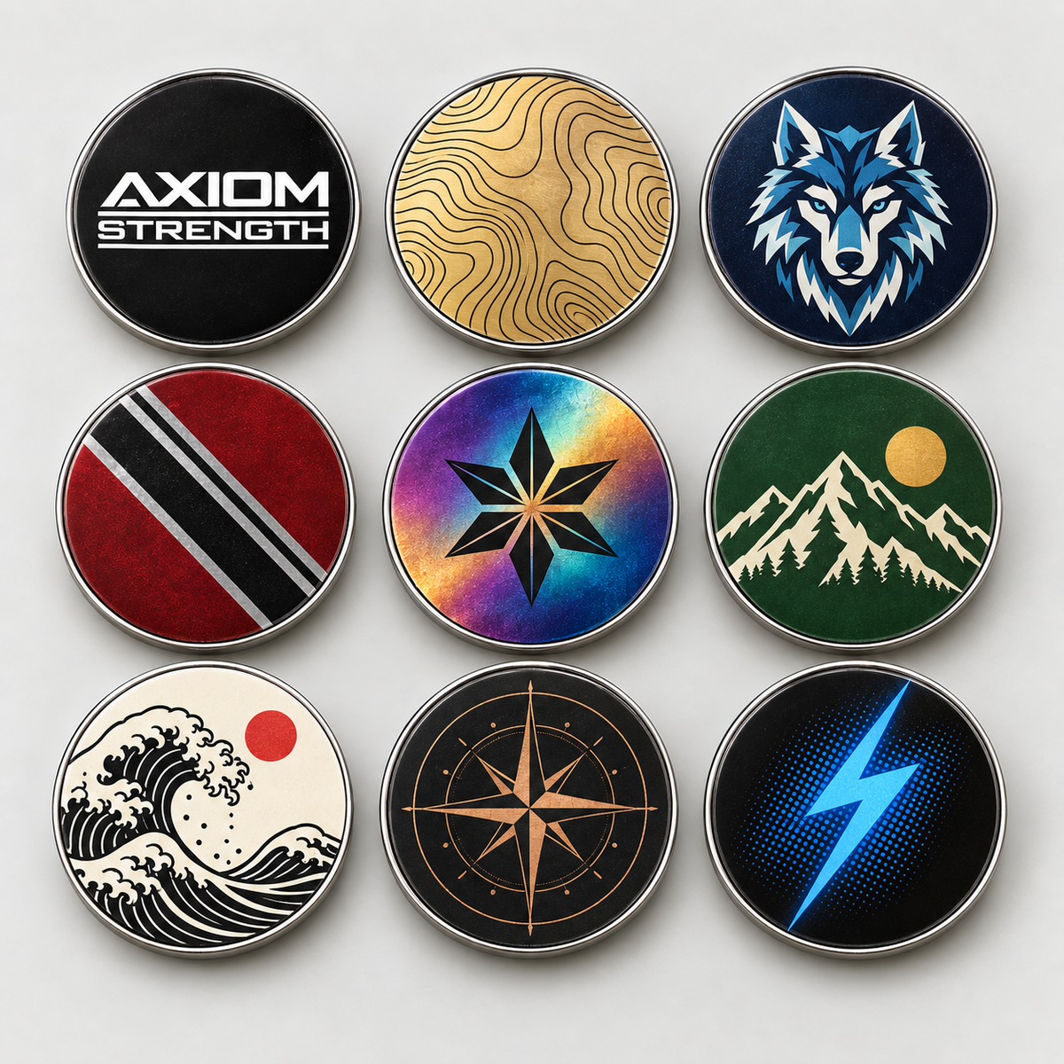 Customised Barbell End Caps