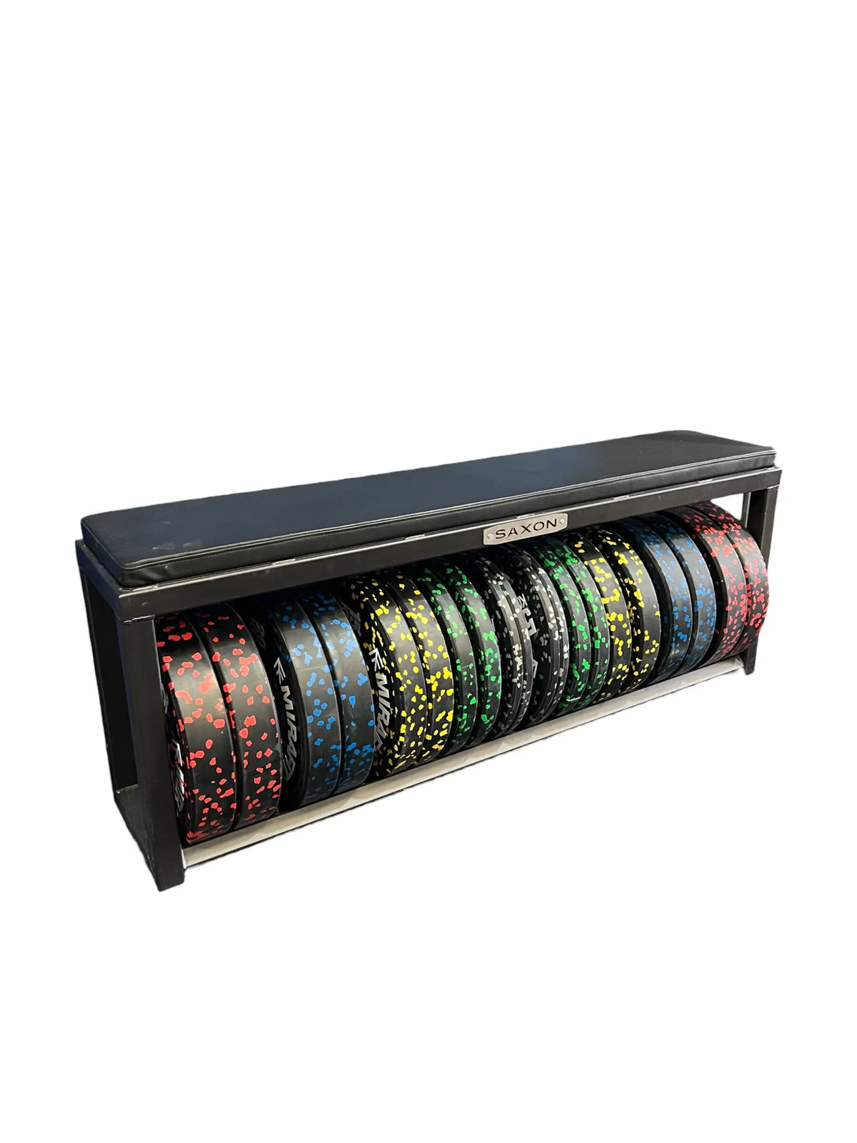 Bumper Plate Storage Bench