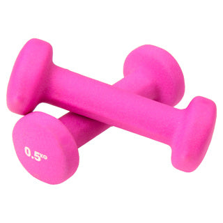 Fitness Mad Neoprene Dumbbells (0.5kg - 5kg)
