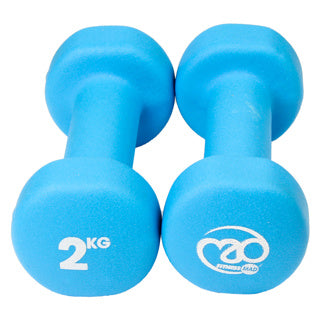 Fitness Mad Neoprene Dumbbells (0.5kg - 5kg)