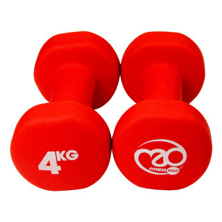 Fitness Mad Neoprene Dumbbells (0.5kg - 5kg)